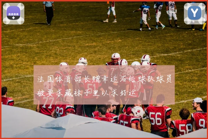 法国体育部长赠幸运石给球队球员被要求藏袜子里以求好运