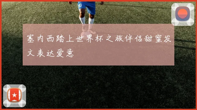 塞内西踏上世界杯之旅伴侣甜蜜发文表达爱意