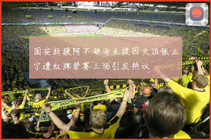 国安新援阿不都海米提因头顶张玉宁遭红牌禁赛三场引发热议